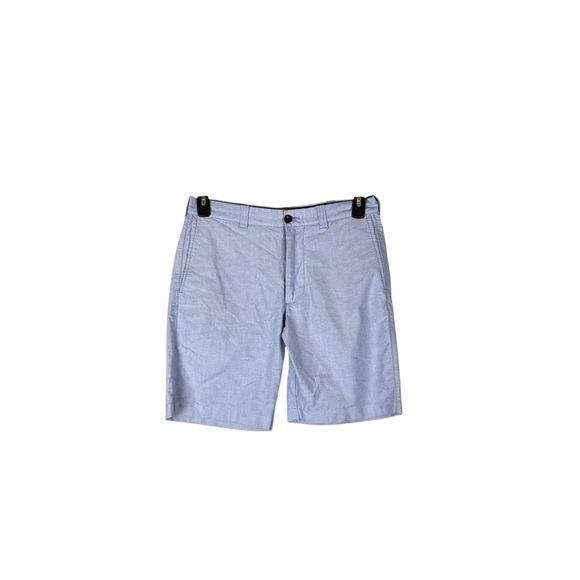 J.Crew Men’s Blue Cotton Chambray Shorts Size 30 Waist 9” Inseam - Picture 2 of 8